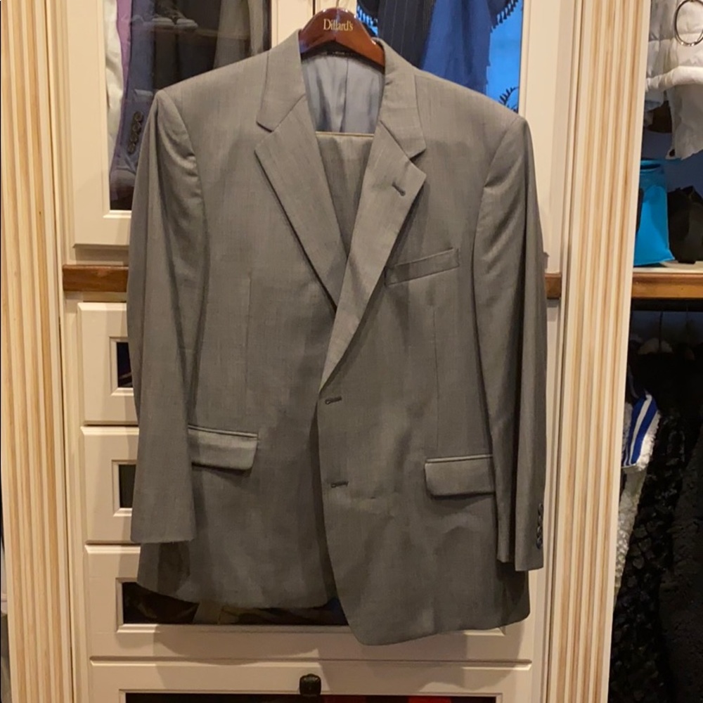 Gray Dillards suit Jacket size 44S